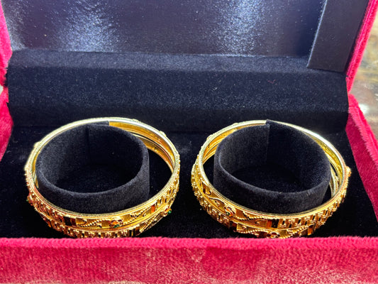 1 gm gold jwellery bangals artificial jwellery