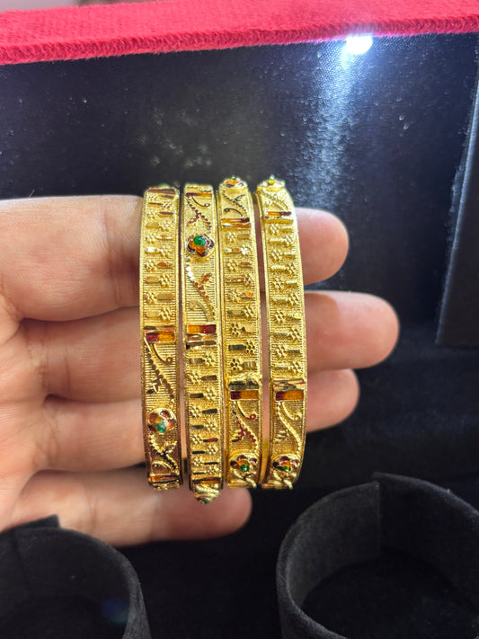 1 gm gold jwellery bangals artificial jwellery