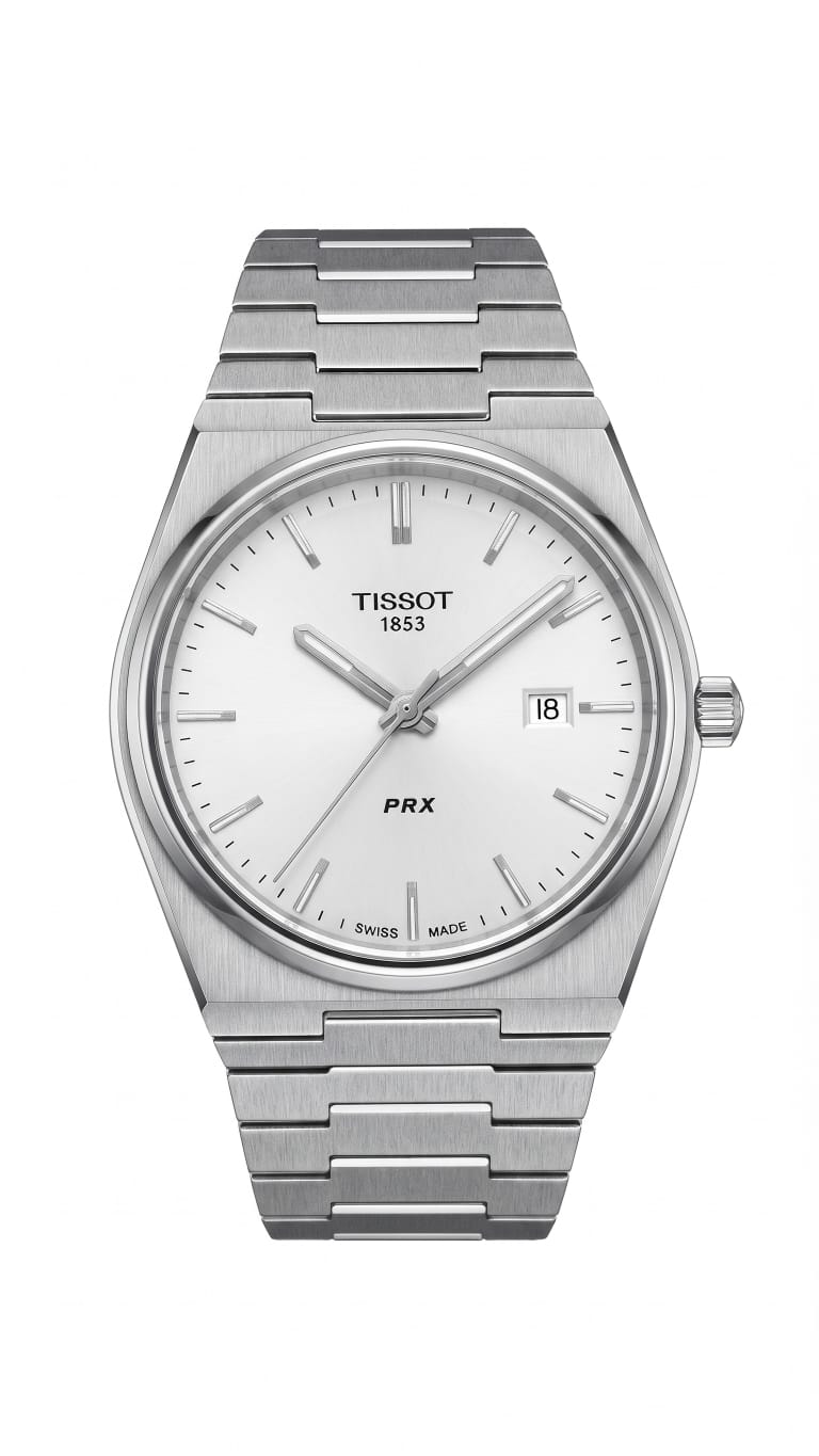 Tissot PRX Style Semi-Automatic Men’s Stainless Steel Watch – Silver