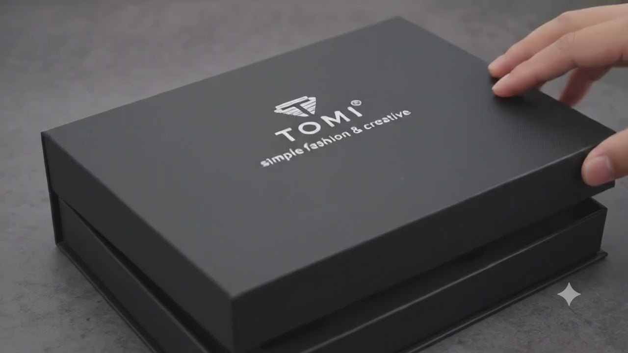 Luxury 4-in-1 Brown Men's Exclusive Gift Box Set