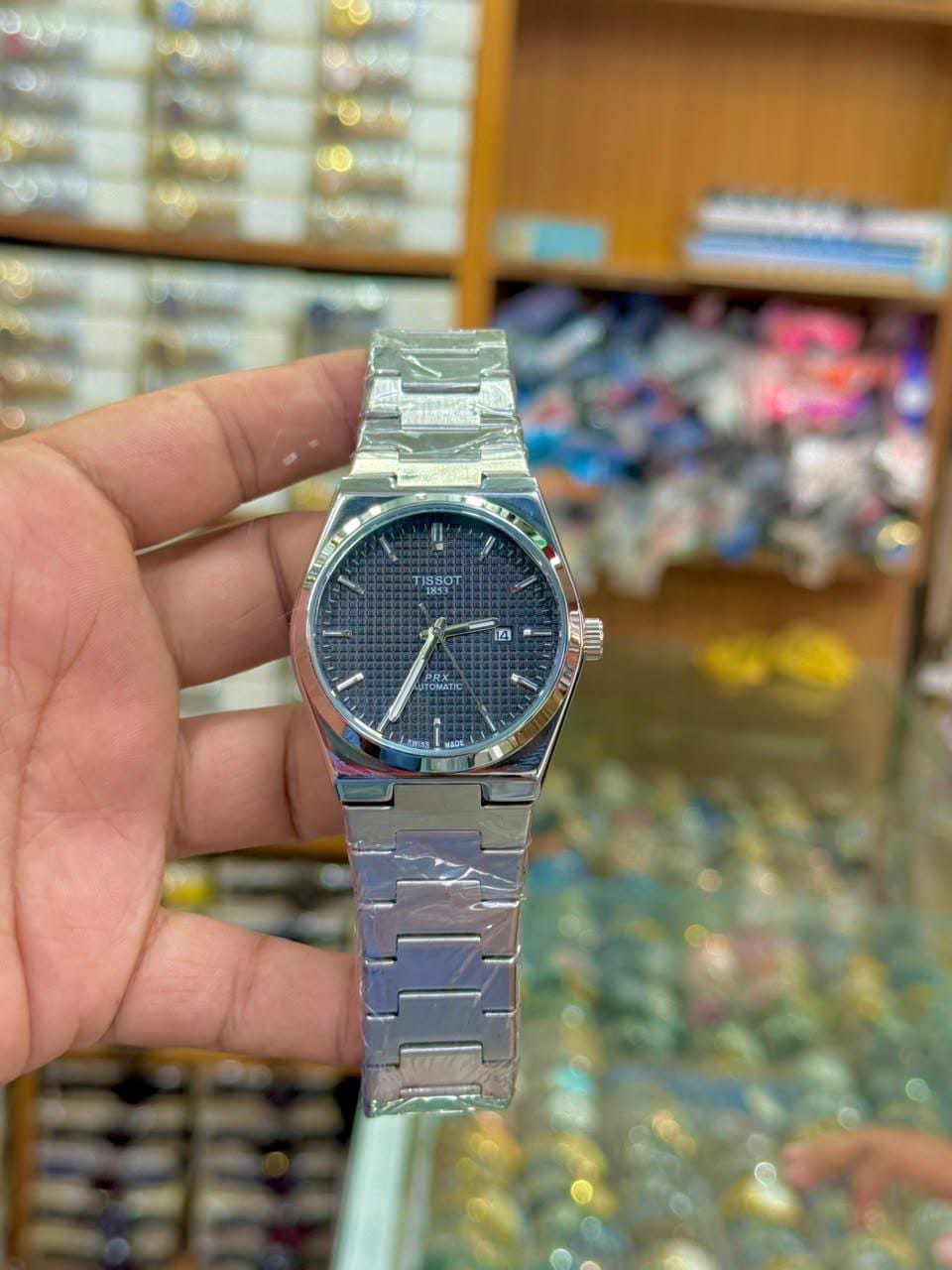 Tissot PRX Style Semi-Automatic Men’s Stainless Steel Watch – Silver