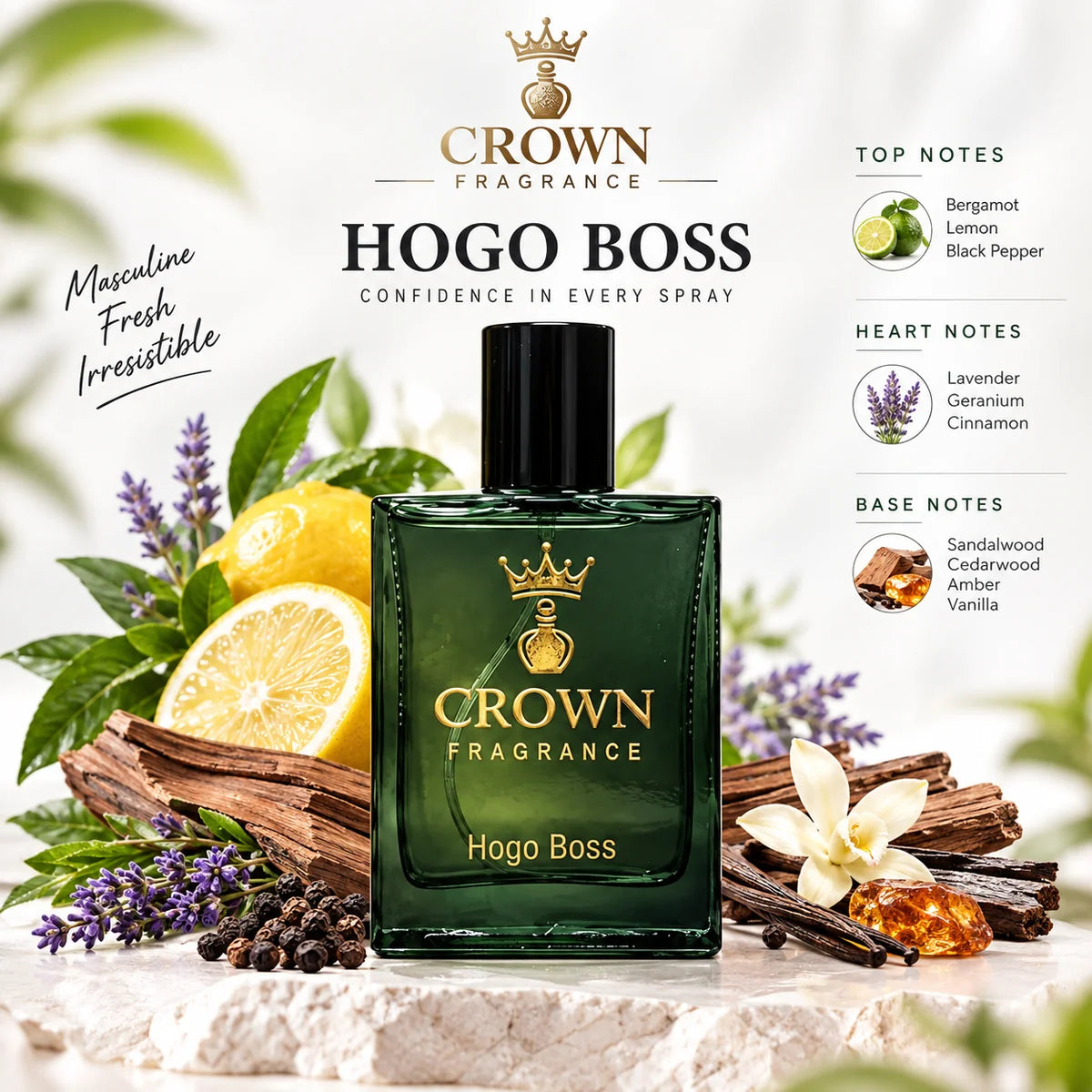 HOGO BOSS By Crown Fragrance