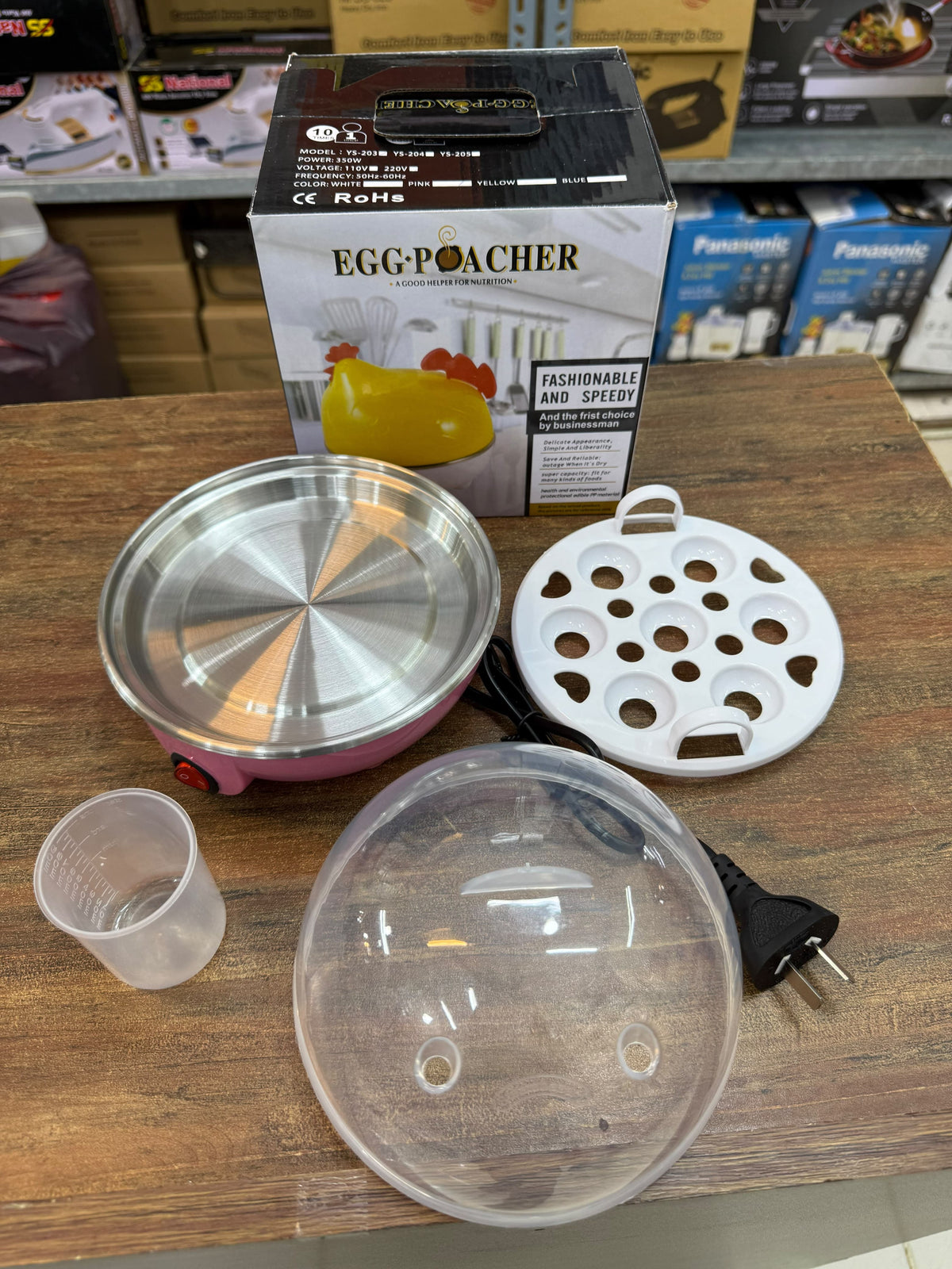 🥚 Electric Egg Poacher & Steamer Egg Automatic Egg Cooker 🍳